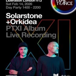 SOLARSTONE AND ORKIDEA TO RECORD PURE TRANCE XI ALBUM LIVE AT LIBERATION