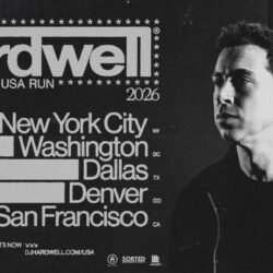 HARDWELL CONFIRMS FIVE-CITY NORTH AMERICAN RUN FOR 2026